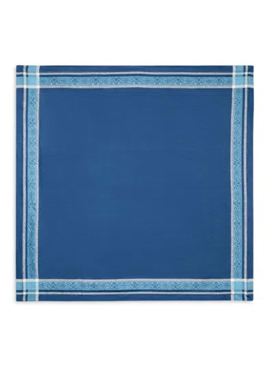 French Home Laguiole Kids' Astra Linen Tablecloth In Blue