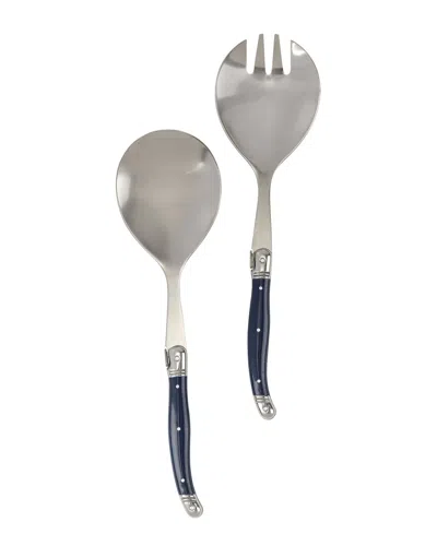 French Home Laguiole Connoisseur Servers In Blue