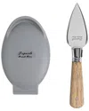 French Home Laguiole 2 Piece Oyster Knife And Silicone Holder