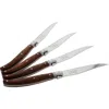 French Home Laguiole Pakkawood Steak Knives In Wood Grain