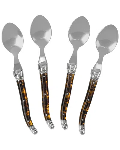 French Home Laguiole Set Of 4 Coffee Spoons
