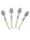 FRENCH HOME LAGUIOLE SET OF FOUR COFFEE SPOONS