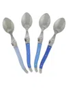 FRENCH HOME LAGUIOLE SET OF FOUR COFFEE SPOONS