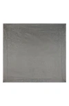 French Home Linen 68" X 100" Renaissance Tablecloth In Dark Grey