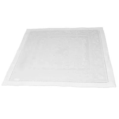 French Home Linen 6-piece Set Arboretum Napkins In White