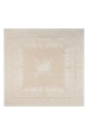 French Home Linen 71" X 71" Arboretum Tablecloth In Terracota