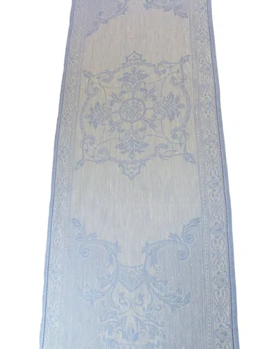 French Home Linen Astra Table Runner In Ivory