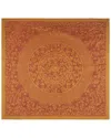 French Home Linen Saffron Renaissance Tablecloth In Brown
