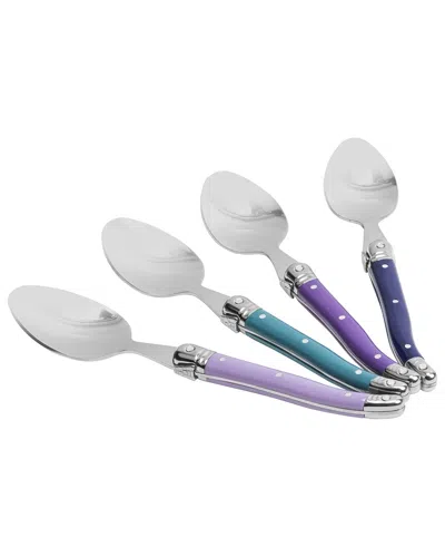 FRENCH HOME FRENCH HOME SET OF 4 COFFEE SPOONS