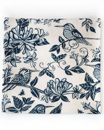 French Home Set Of 4 Honeysuckle Napkins In Multi