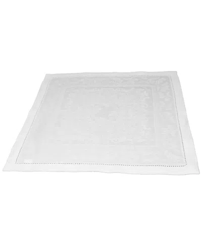 French Home Set Of 6 Linen Arboretum Napkins In White