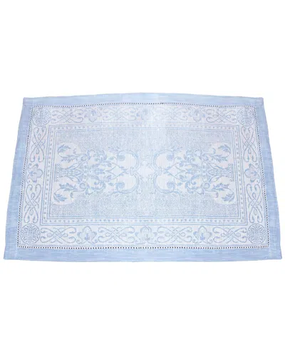 French Home Set Of 6 Linen Astra Placemats In Ivory