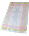 French Home Set Of 6 Linen Cleopatra Placemats In Multi