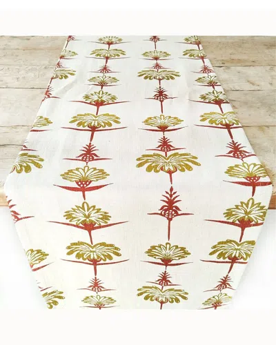 FRENCH HOME FRENCH HOME TROPICAL GARDEN TABLE RUNNER