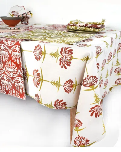 French Home Tropical Garden Tablecloth In Multi