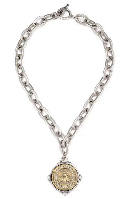 French Kande Amandine Necklace In Silver