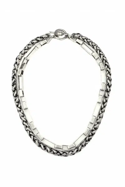 French Kande Romilly Necklace In Silver