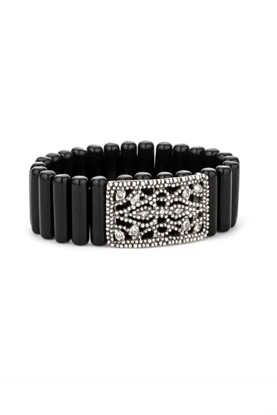 French Kande Women's The Flurina Bracelet In Black