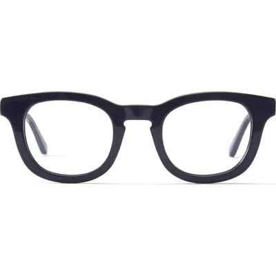 French Kiwis Eyewear Claude Blue Light Glasses In Yellow