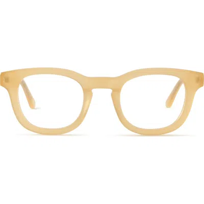 French Kiwis Eyewear Claude Blue Light Glasses In White