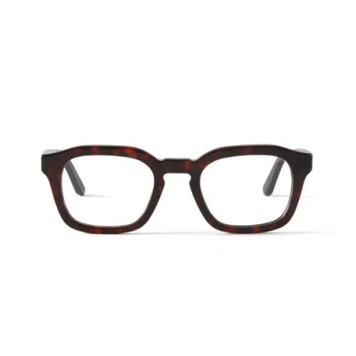 French Kiwis Eyewear Oscar Blue Light Glasses In Brown