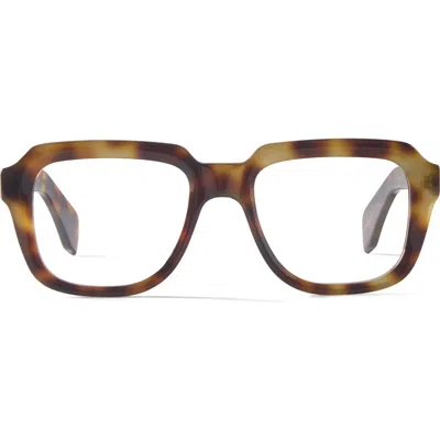 French Kiwis Eyewear Reuben Blue Light Glasses In Brown