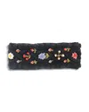 French Knot Tilly Headband In Black