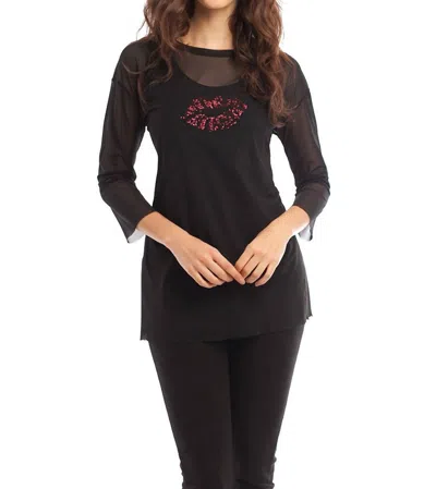 French Kyss Alexis 2-piece Set In Black