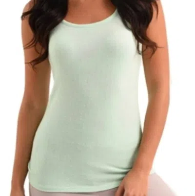 French Kyss Ava Kashmira Tank Top In Mint In Multi