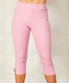 French Kyss Capri Jegging In Blush In Pink