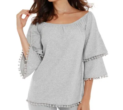 FRENCH KYSS CAROLINE OFF THE SHOULDER TOP IN OFF WHITE