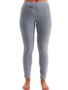 French Kyss Mid Rise Jegging In Light Blue In Multi