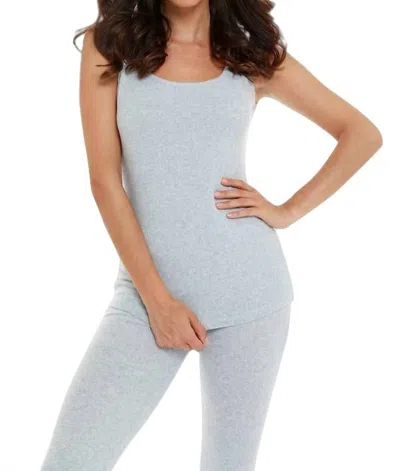 French Kyss Jackie Kashmira Tank In Sky Blue