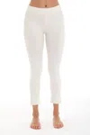 French Kyss Kashmira Capri Pant In Beige In Beige