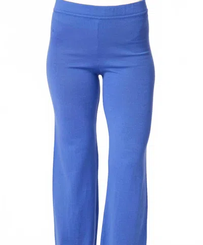 French Kyss Knit Lounge Pant In Peri In Blue