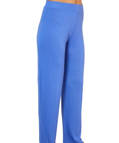French Kyss Knit Pants In Peri In Blue