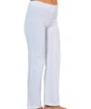 French Kyss Knit Pants In White In White