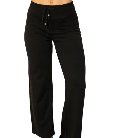 French Kyss Lounge Pant In Black In Grey