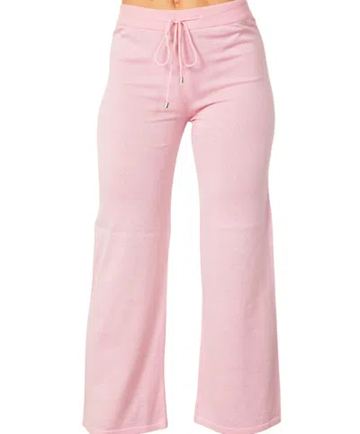 French Kyss Lounge Pant In Blush In Gold