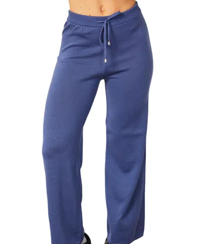 French Kyss Lounge Pant In Denim In Blue
