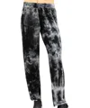 French Kyss Marble Wash Lounge Pant In Carbon In Grey