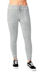 French Kyss Melange Joggers In Mist In Grey