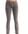 FRENCH KYSS MID RISE JEGGING IN LIGHT GRAY