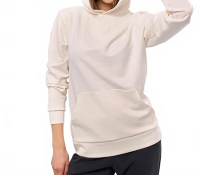 French Kyss Pullover Hoodie In Ivory In Multi