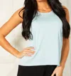 FRENCH KYSS ROUND NECK TANK IN MIST