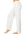 FRENCH KYSS SOFT STRETCH LOUNGE PANT IN BLEACH