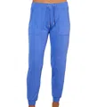 French Kyss Solid Jogger Pants In Peri In Multi