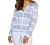 FRENCH KYSS TWO TONE HOODIE IN SLATE