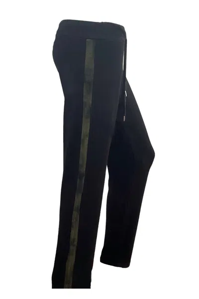 French Kyss Women's Track Pant In Black/army