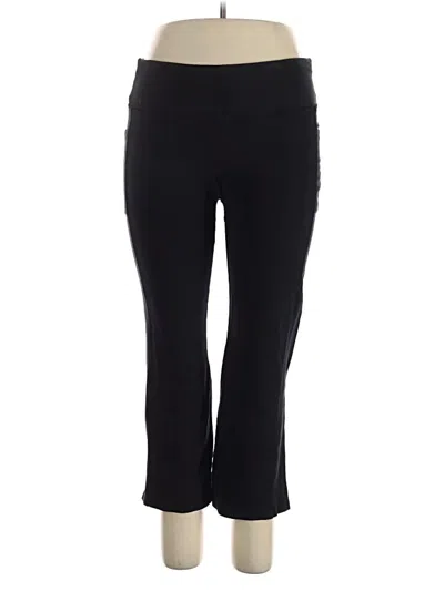 Pre-owned French Laundry Active Pants In Black